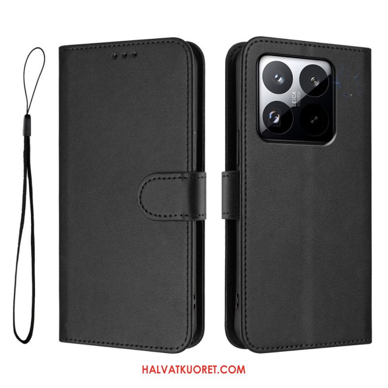 Kotelot Xiaomi 15t Yksivärinen Rfid-suoja