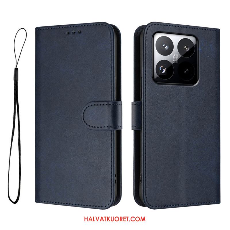 Kotelot Xiaomi 15t Yksivärinen Rfid-suoja