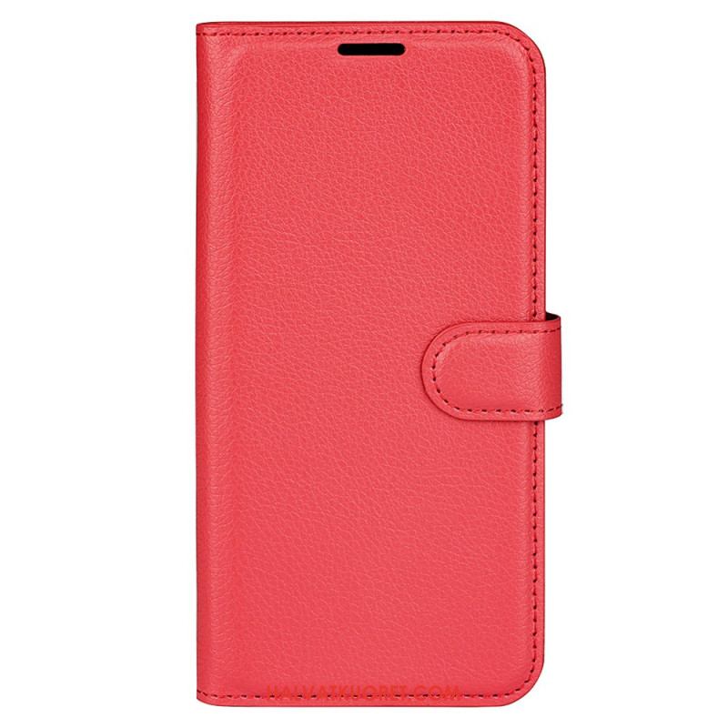 Kotelot Xiaomi 17 Klassinen Litsikuvioinen Keinonahka