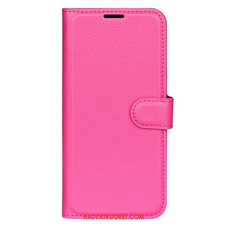 Kotelot Xiaomi 17 Klassinen Litsikuvioinen Keinonahka