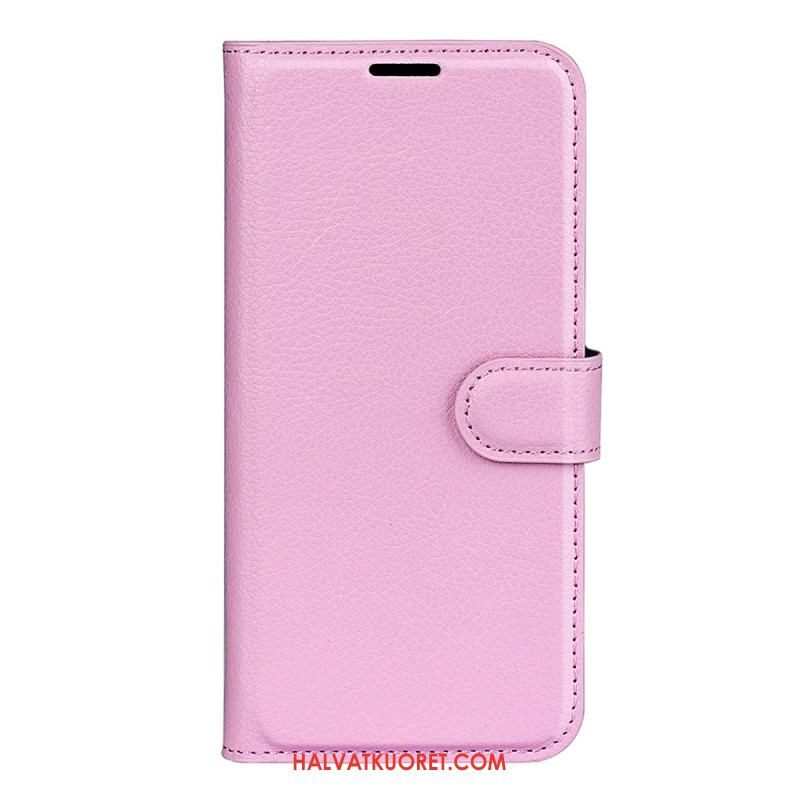 Kotelot Xiaomi 17 Klassinen Litsikuvioinen Keinonahka