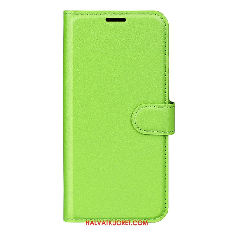 Kotelot Xiaomi 17 Klassinen Litsikuvioinen Keinonahka