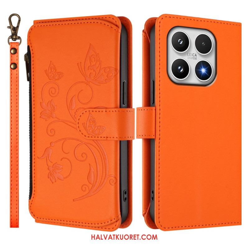 Kotelot Xiaomi 17 Kukallinen Lompakko Suojakuori