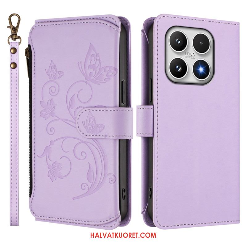 Kotelot Xiaomi 17 Kukallinen Lompakko Suojakuori