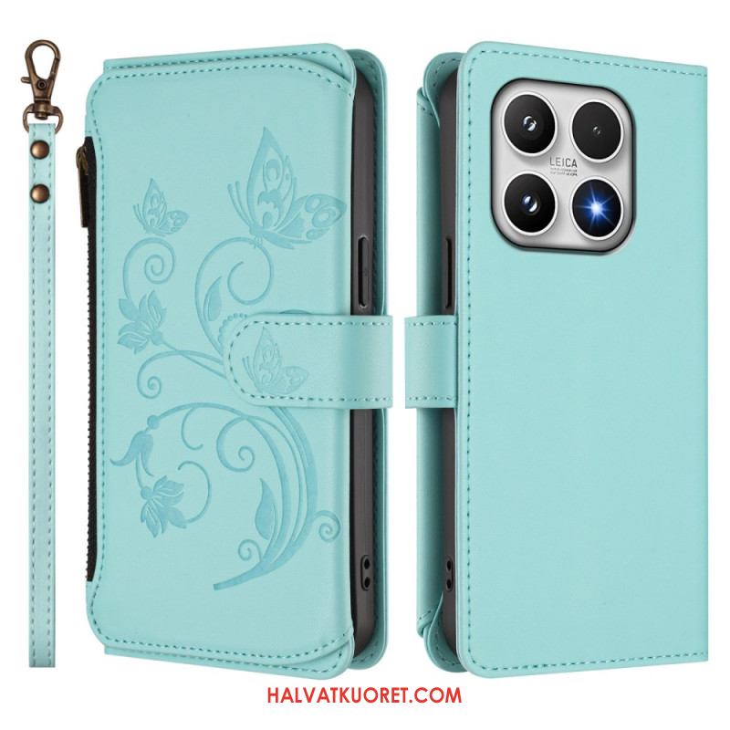 Kotelot Xiaomi 17 Kukallinen Lompakko Suojakuori