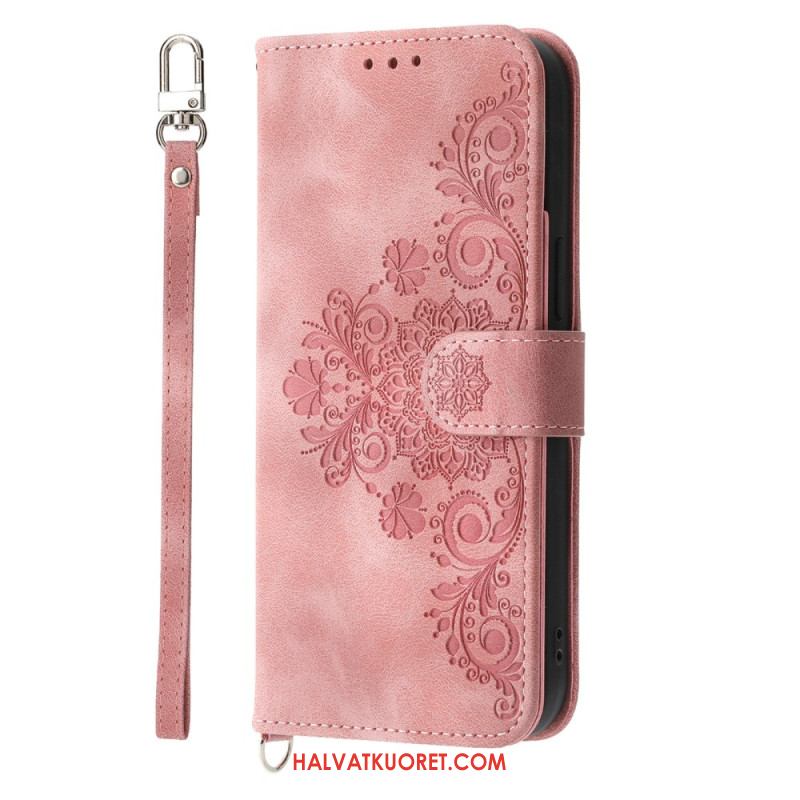 Kotelot Xiaomi 17 Pitsi Mokkanahkakuvio