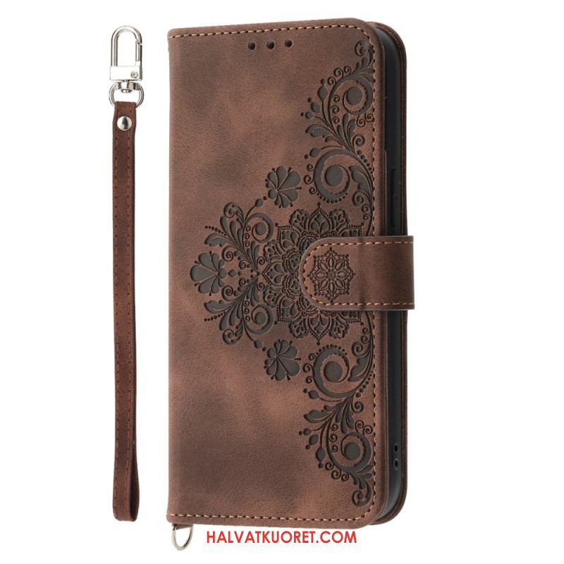 Kotelot Xiaomi 17 Pitsi Mokkanahkakuvio