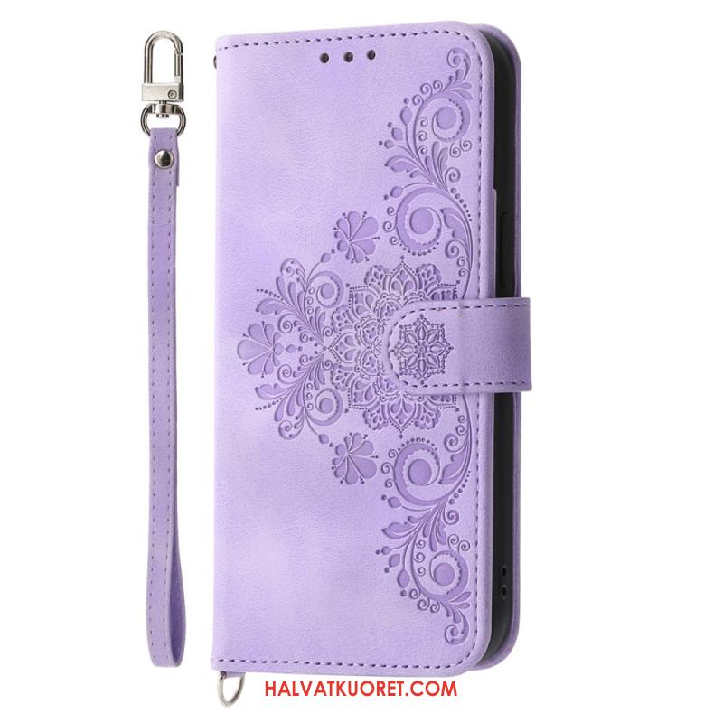 Kotelot Xiaomi 17 Pitsi Mokkanahkakuvio