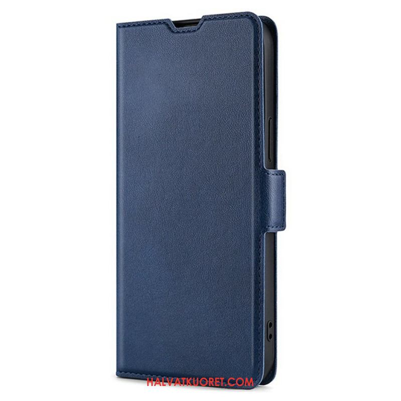 Kotelot Xiaomi 17 Pro Keinonahkaa Kaksoislukolla Suojakuori