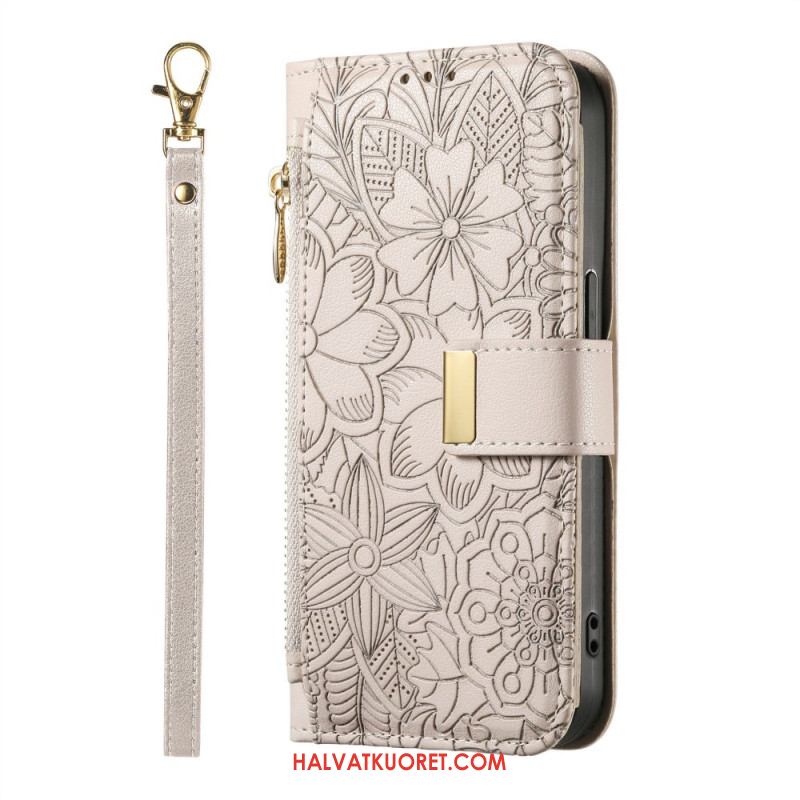 Kotelot Xiaomi 17 Pro Kukka- Ja Lehtikuvio