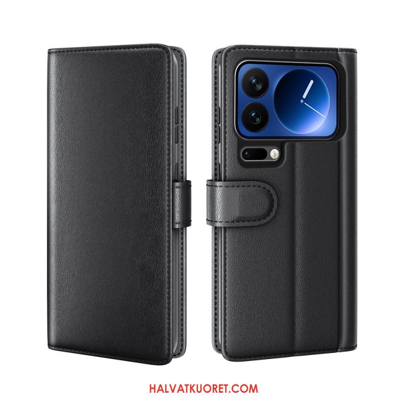 Kotelot Xiaomi 17 Pro Max Aitoa Nahkaa Suojakuori