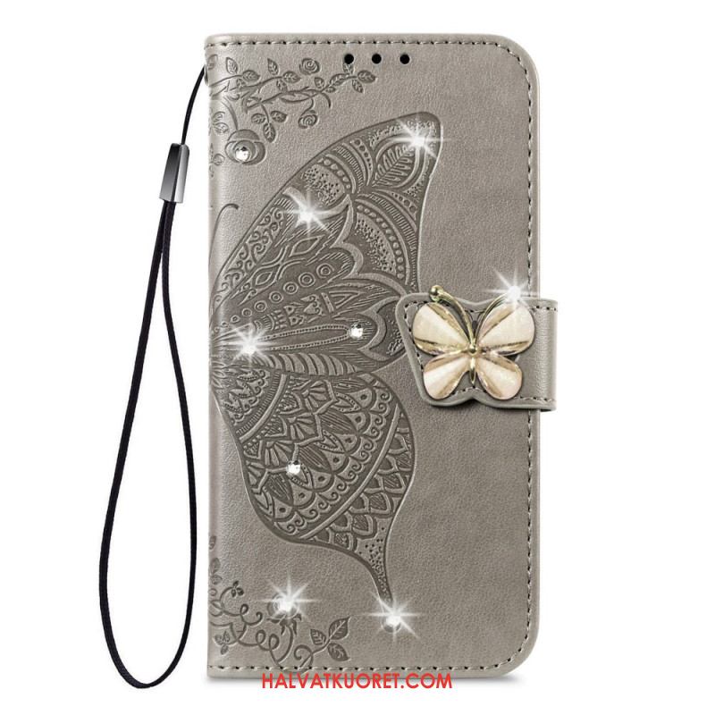 Kotelot Xiaomi 17 Pro Max Perhosia Ja Strasseja