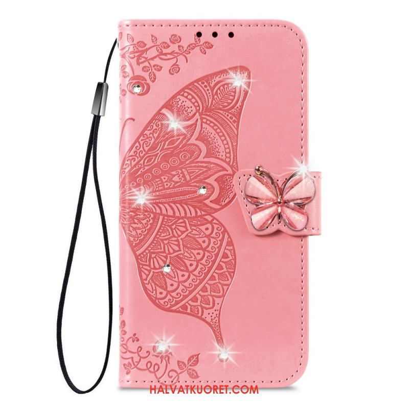 Kotelot Xiaomi 17 Pro Max Perhosia Ja Strasseja