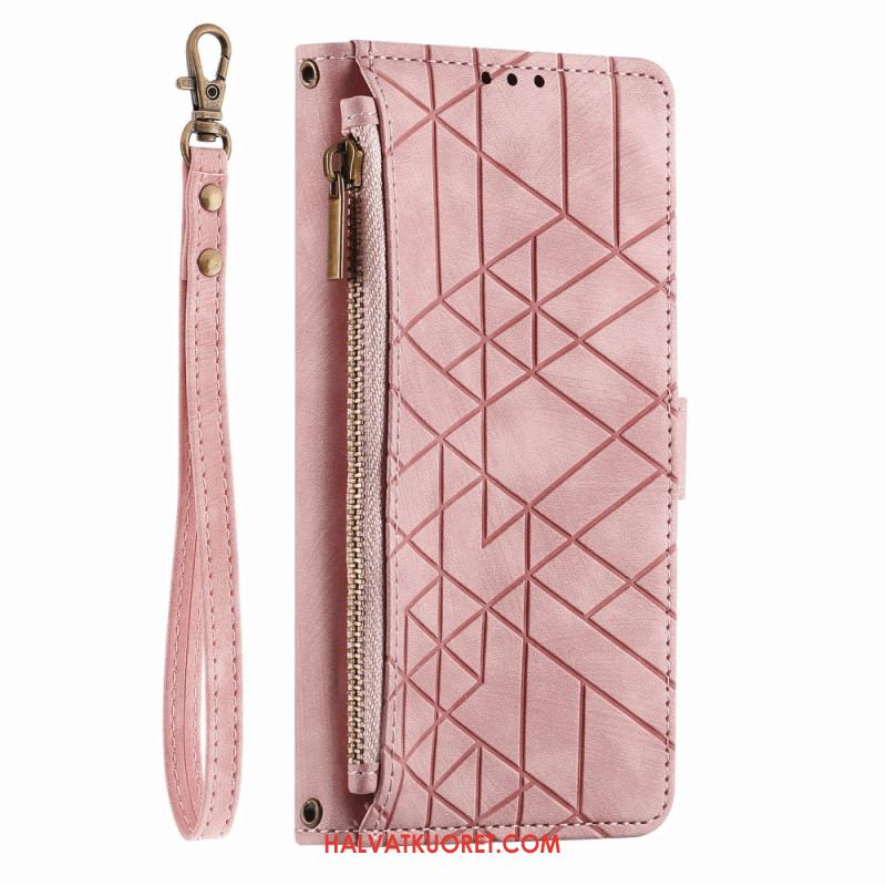 Kotelot Xiaomi 17 Pro Max Puhelinkuoret Geometrinen Kuviollinen Lompakko