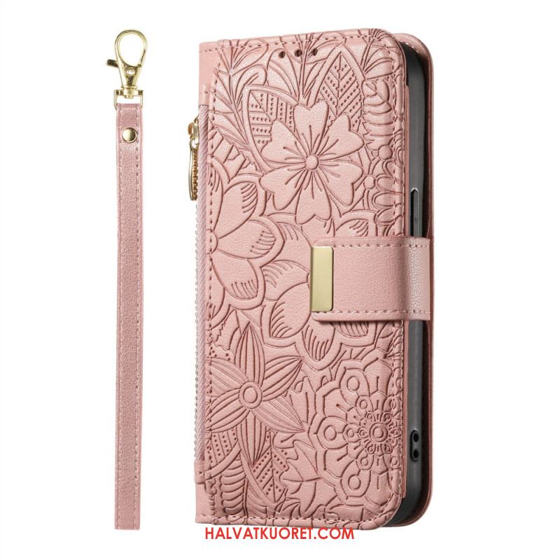 Kotelot Xiaomi 17 Pro Max Puhelinkuoret Kukkakuvioinen Lompakko