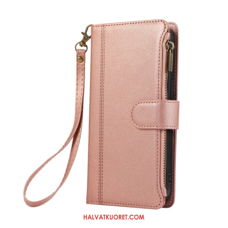 Kotelot Xiaomi 17 Pro Max Useita Korttipaikkoja Ja Rannehihna