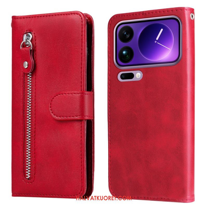 Kotelot Xiaomi 17 Pro Max Vetoketjullinen Tasku