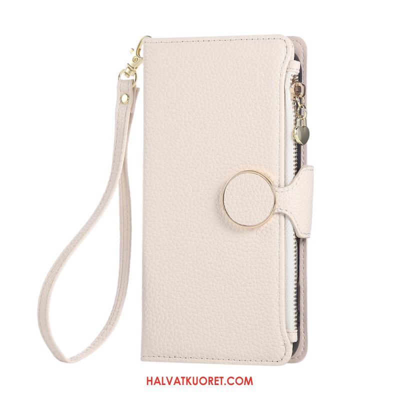 Kotelot Xiaomi 17 Pro Max Vintage Vetoketjullinen Lompakko