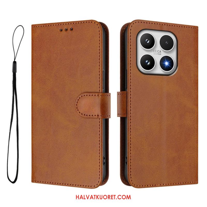 Kotelot Xiaomi 17 Rfid-suojattu Nahkakuvio Suojakuori