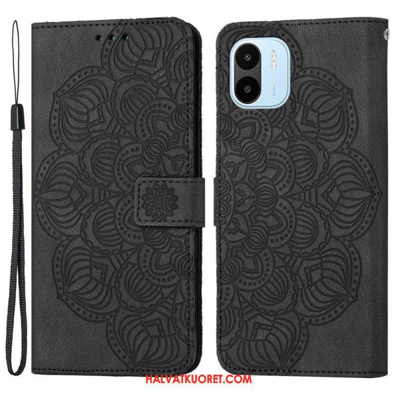 Kotelot Xiaomi Redmi A1 Suojaketju Kuori Strappy Mandala