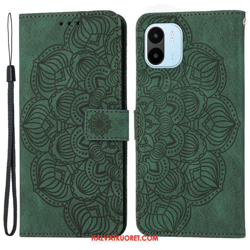 Kotelot Xiaomi Redmi A1 Suojaketju Kuori Strappy Mandala