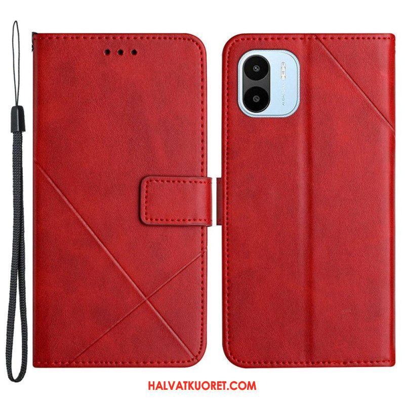 Kotelot Xiaomi Redmi A1 X Design Geo Leather Style