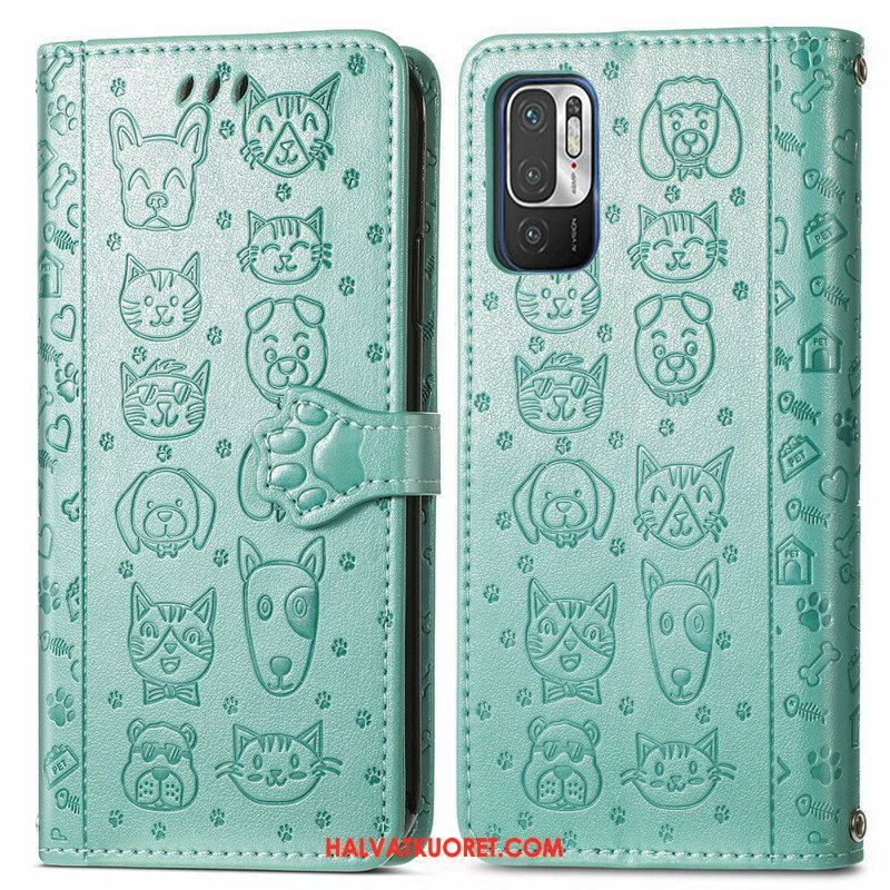 Kotelot Xiaomi Redmi Note 10 5G Animoidut Eläimet