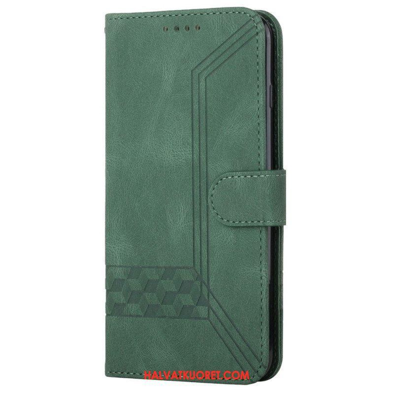 Kotelot Xiaomi Redmi Note 10 Pro Suojaketju Kuori Strip Geometric Frieze
