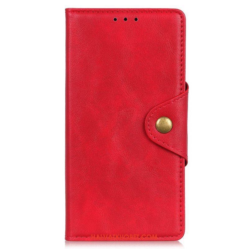 Kotelot Xiaomi Redmi Note 11 Pro Plus 5G Keinonahkainen Nappi