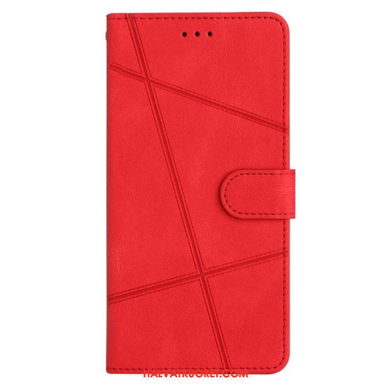 Kotelot Xiaomi Redmi Note 12 4G Suojaketju Kuori Strappy Geometric