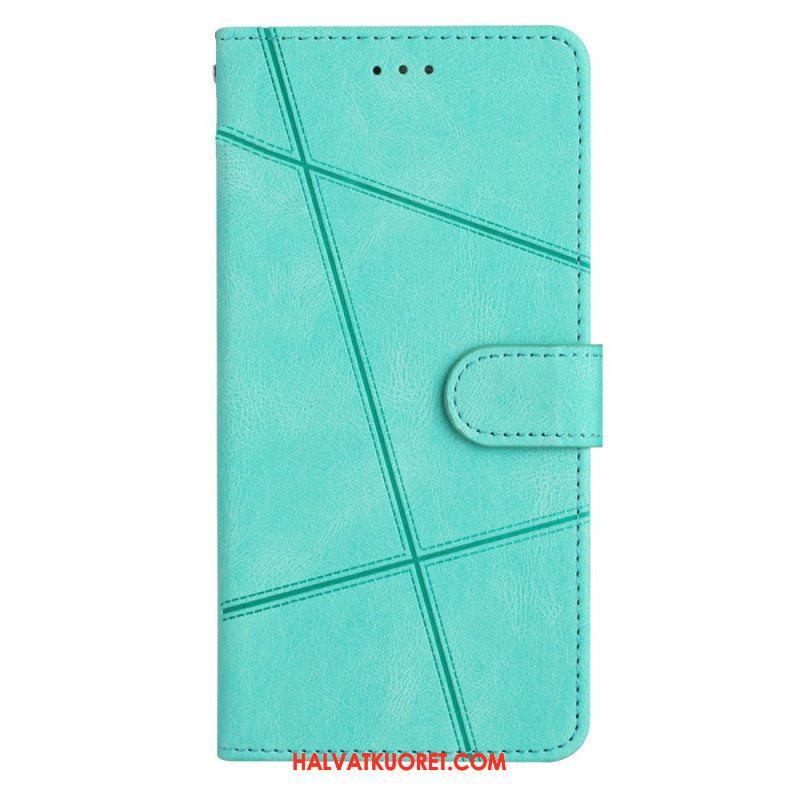 Kotelot Xiaomi Redmi Note 12 4G Suojaketju Kuori Strappy Geometric