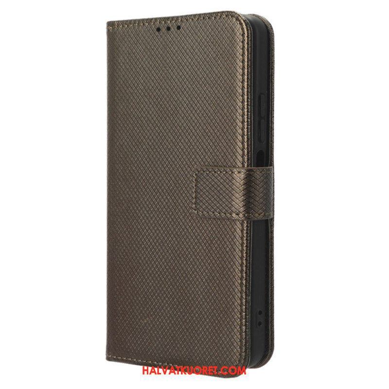 Kotelot Xiaomi Redmi Note 12 4G Suojaketju Kuori Tyylikäs Strappy Faux Leather