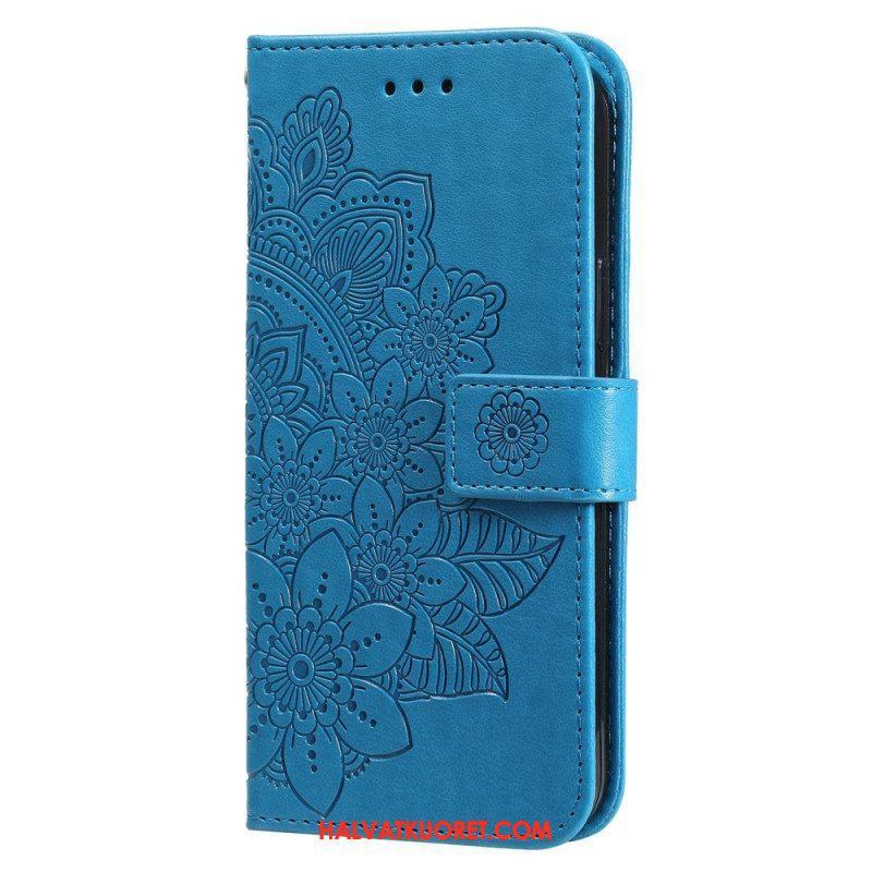 Kotelot Xiaomi Redmi Note 12 5G Suojaketju Kuori Hihna Kukka Mandala