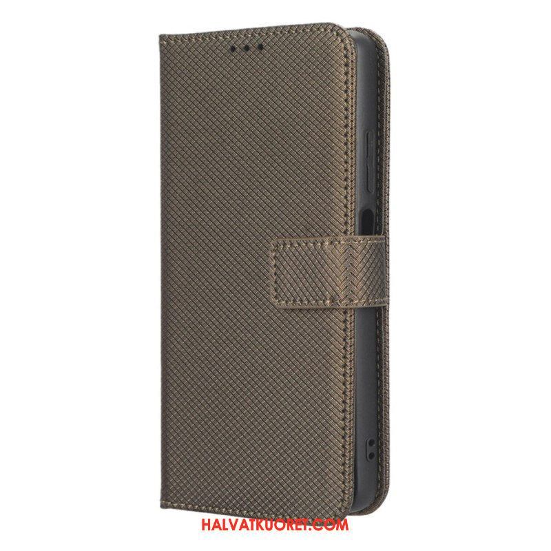 Kotelot Xiaomi Redmi Note 12 Pro Plus Suojaketju Kuori Tyylikäs Strappy Faux Leather