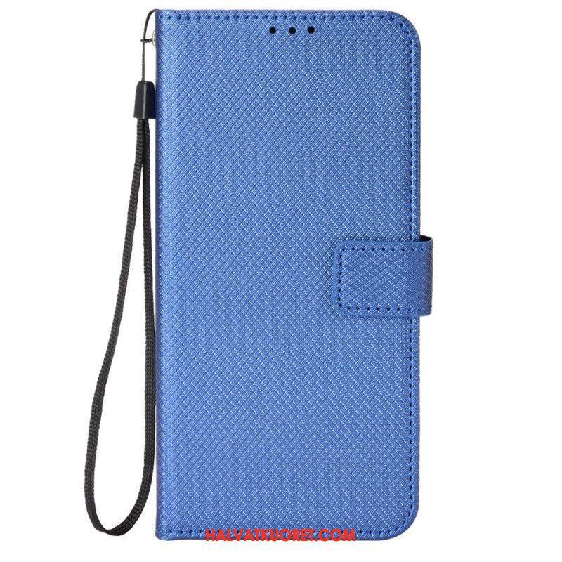Kotelot Xiaomi Redmi Note 12 Pro Suojaketju Kuori Tyylikäs Strappy Faux Leather