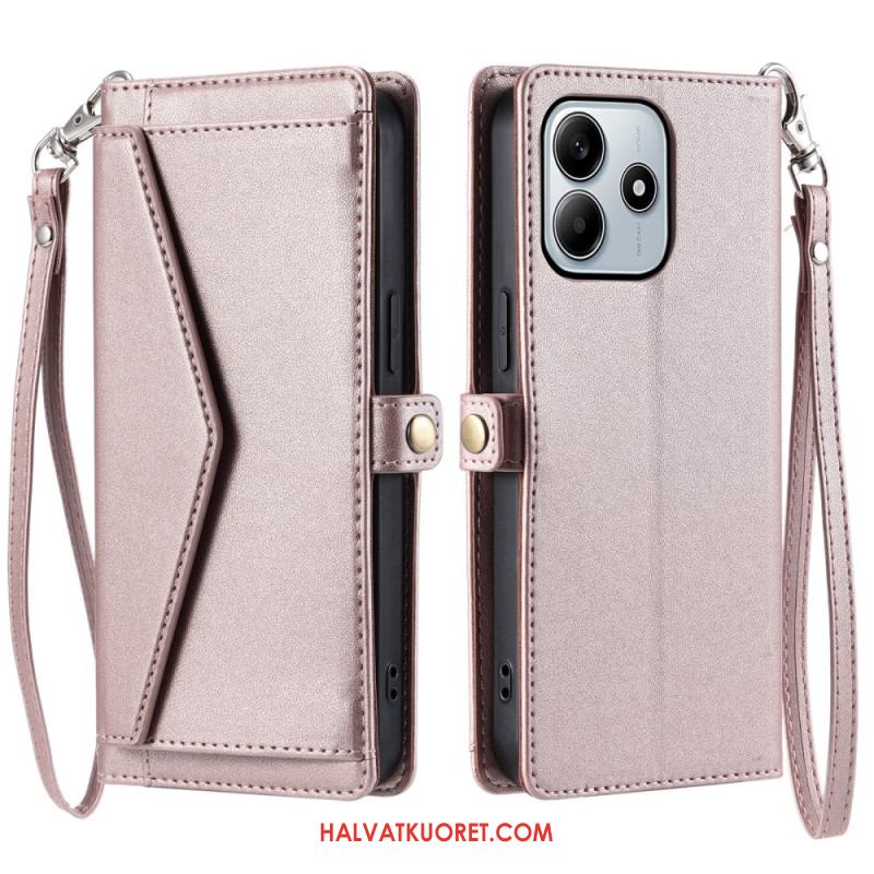 Kotelot Xiaomi Redmi Note 14 4g Nauhallinen Pussi Suojakuori