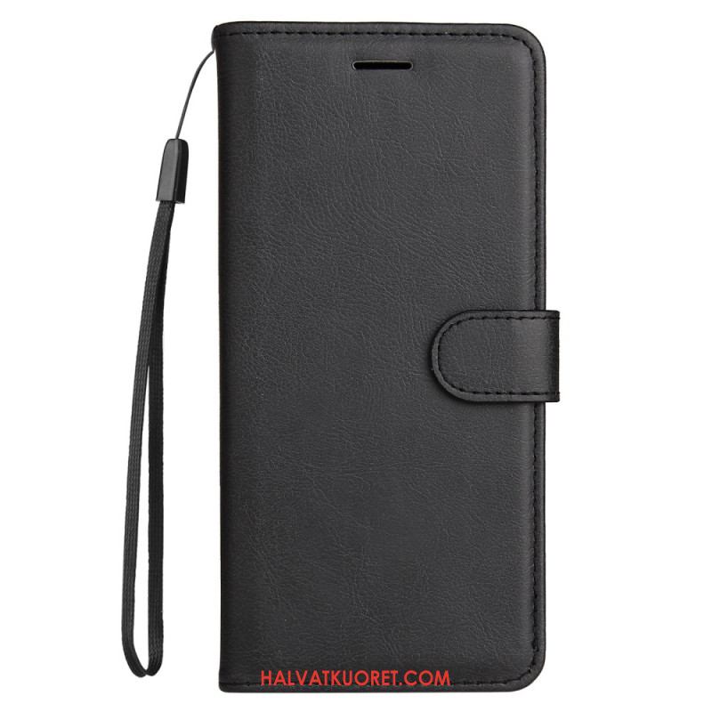 Kotelot Xiaomi Redmi Note 14 5g Keinonahka Hihnalla