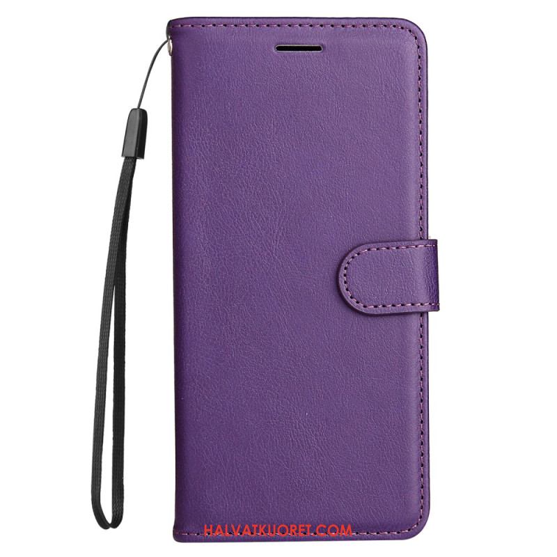 Kotelot Xiaomi Redmi Note 14 5g Keinonahka Hihnalla