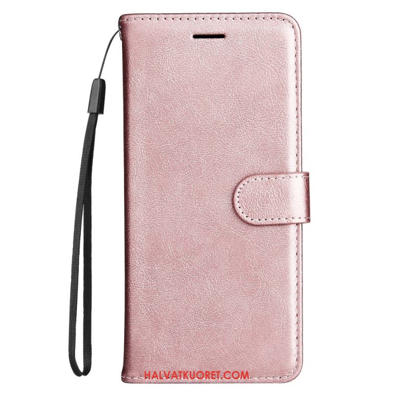 Kotelot Xiaomi Redmi Note 14 5g Keinonahka Hihnalla