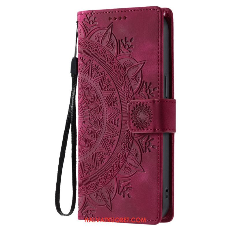 Kotelot Xiaomi Redmi Note 14 5g Mandala-mokkanahkaefekti Suojakuori