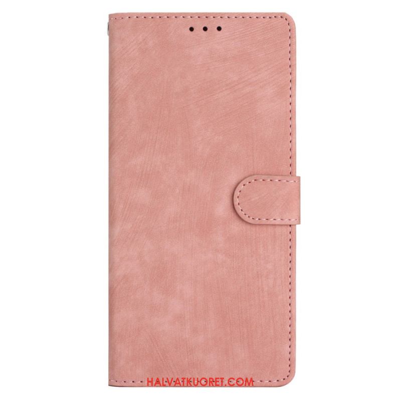 Kotelot Xiaomi Redmi Note 14 5g Mokkanahkakuvio Ja Hihna Suojakuori