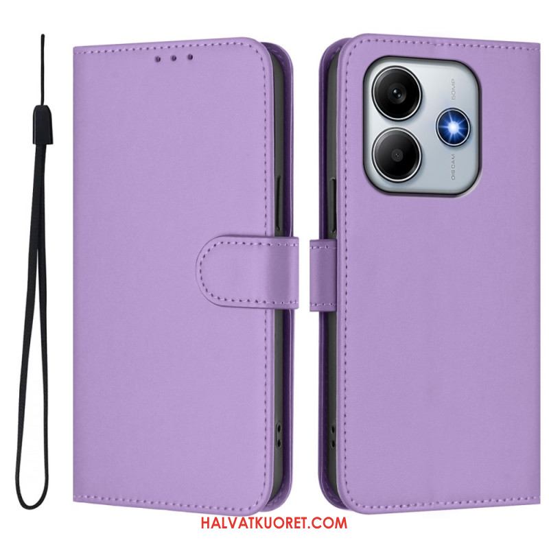 Kotelot Xiaomi Redmi Note 14 5g Nahkaefektiranneke