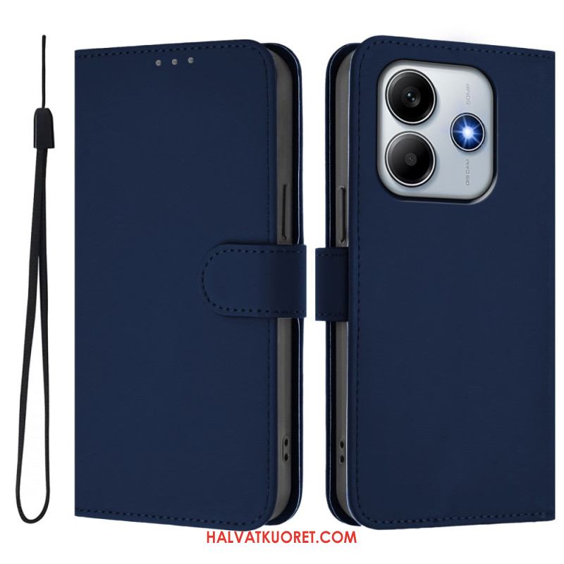 Kotelot Xiaomi Redmi Note 14 5g Nahkaefektiranneke