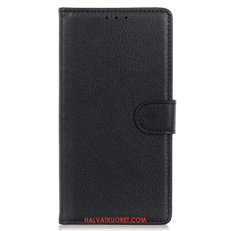 Kotelot Xiaomi Redmi Note 14 5g Perinteinen Litsikuvioinen Tekonahka