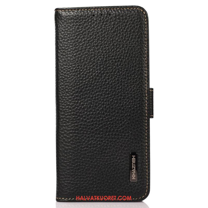 Kotelot Xiaomi Redmi Note 14 Pro 4g Aitoa Nahkaa Khazneh Suojakuori