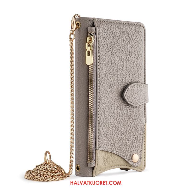 Kotelot Xiaomi Redmi Note 14 Pro 4g Puhelinkuoret Kaksivärinen Lompakko Ketjulla
