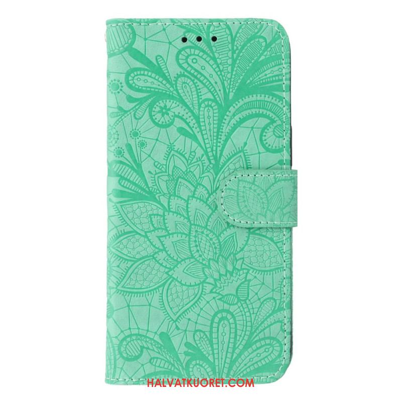 Kotelot Xiaomi Redmi Note 14 Pro 4g Puhelinkuoret Kukallinen Pitsi