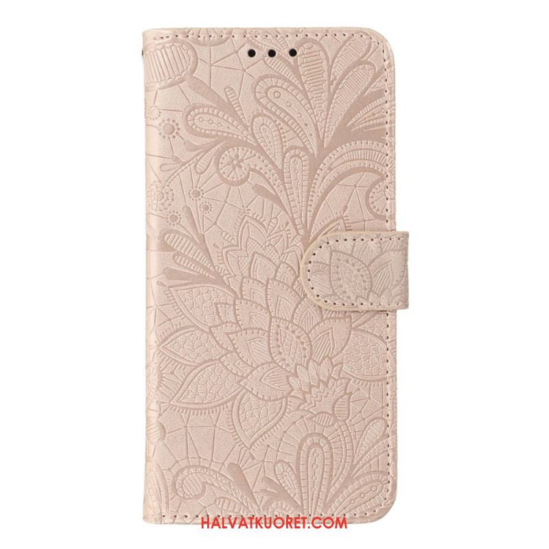 Kotelot Xiaomi Redmi Note 14 Pro 4g Puhelinkuoret Kukallinen Pitsi