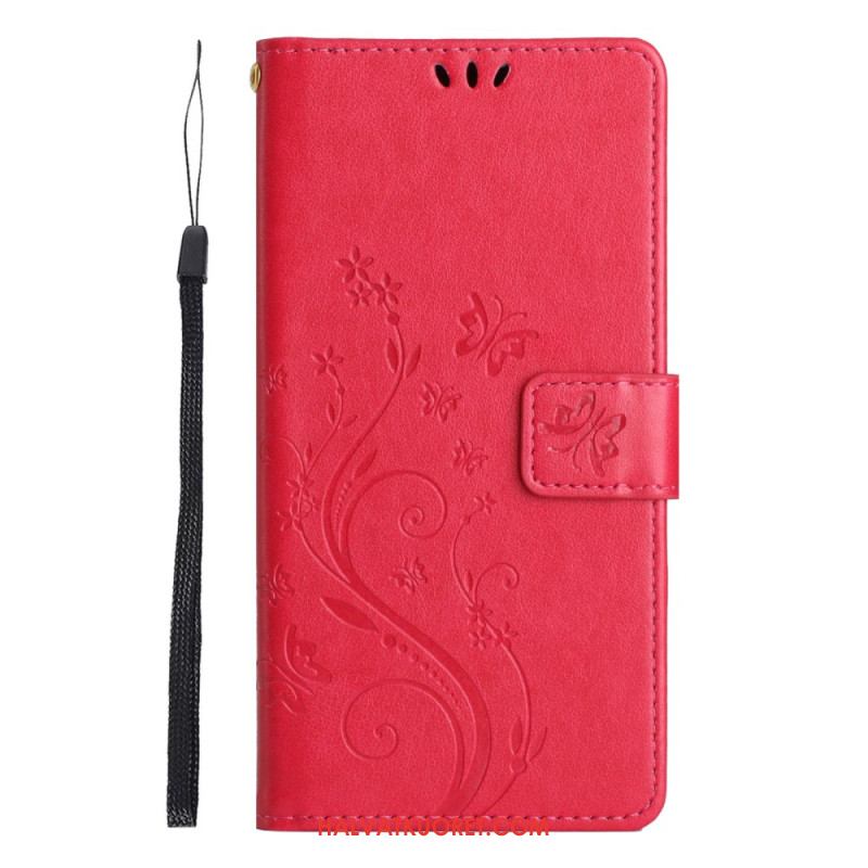 Kotelot Xiaomi Redmi Note 14 Pro 5g Perhos- Ja Kukkakuvio