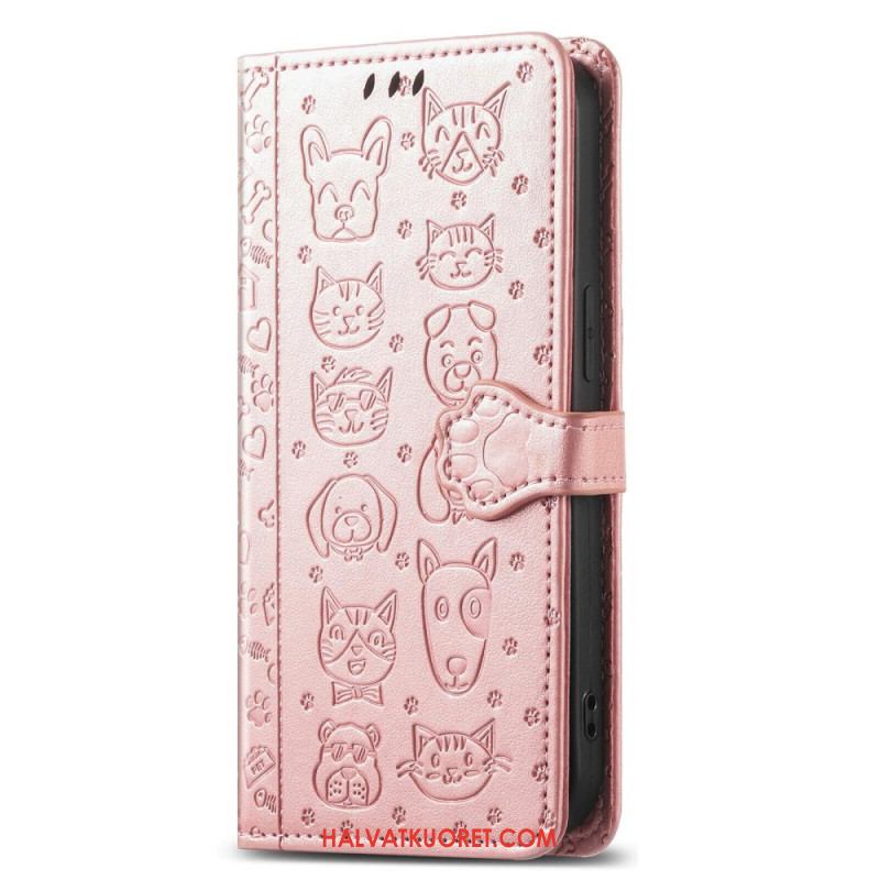 Kotelot Xiaomi Redmi Note 14 Pro Plus 5g Puhelinkuoret Animoidut Eläimet